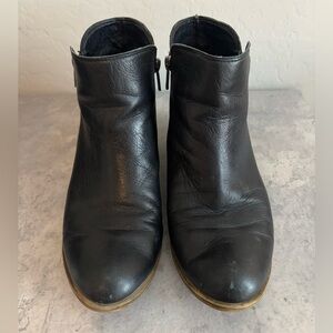 Lucky Brand Black Ankle Boots